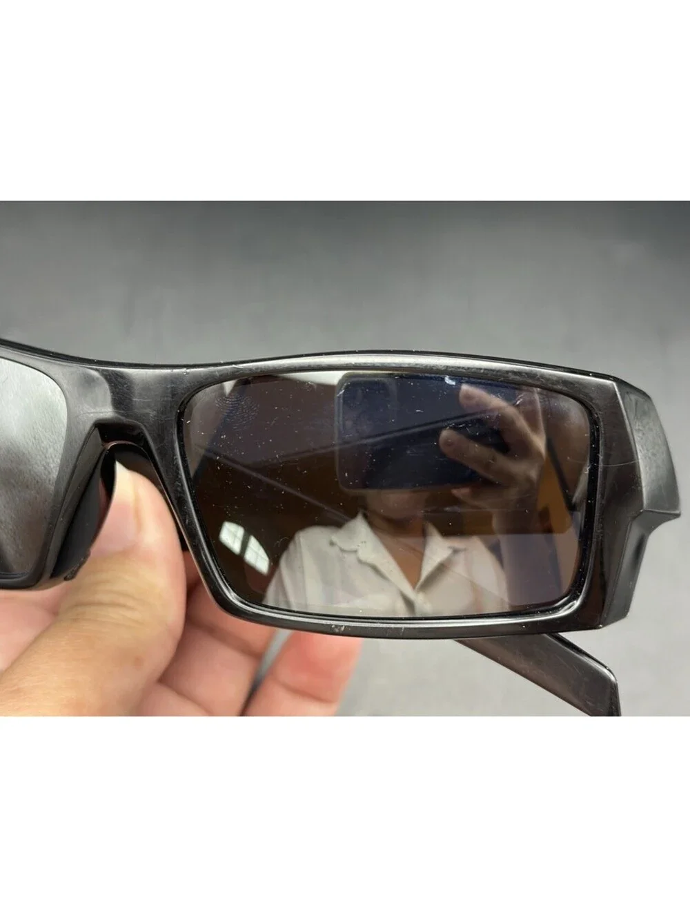 Oakley Gascan S Polished Black w/Black Iridium Lenses